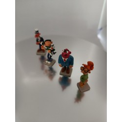 Figurine Gaston Lagaffe 5 figurines mini Pixi 2162