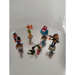 Pixi Mini Gaston Lagaffe フィギュア5体 1997 Pixi - Franquin - Gaston 5 figurines - Mini (1997