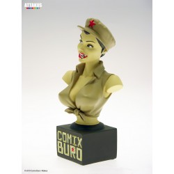 Figurine Buste pin-up Comix Buro - Version lingerie - Attakus B420